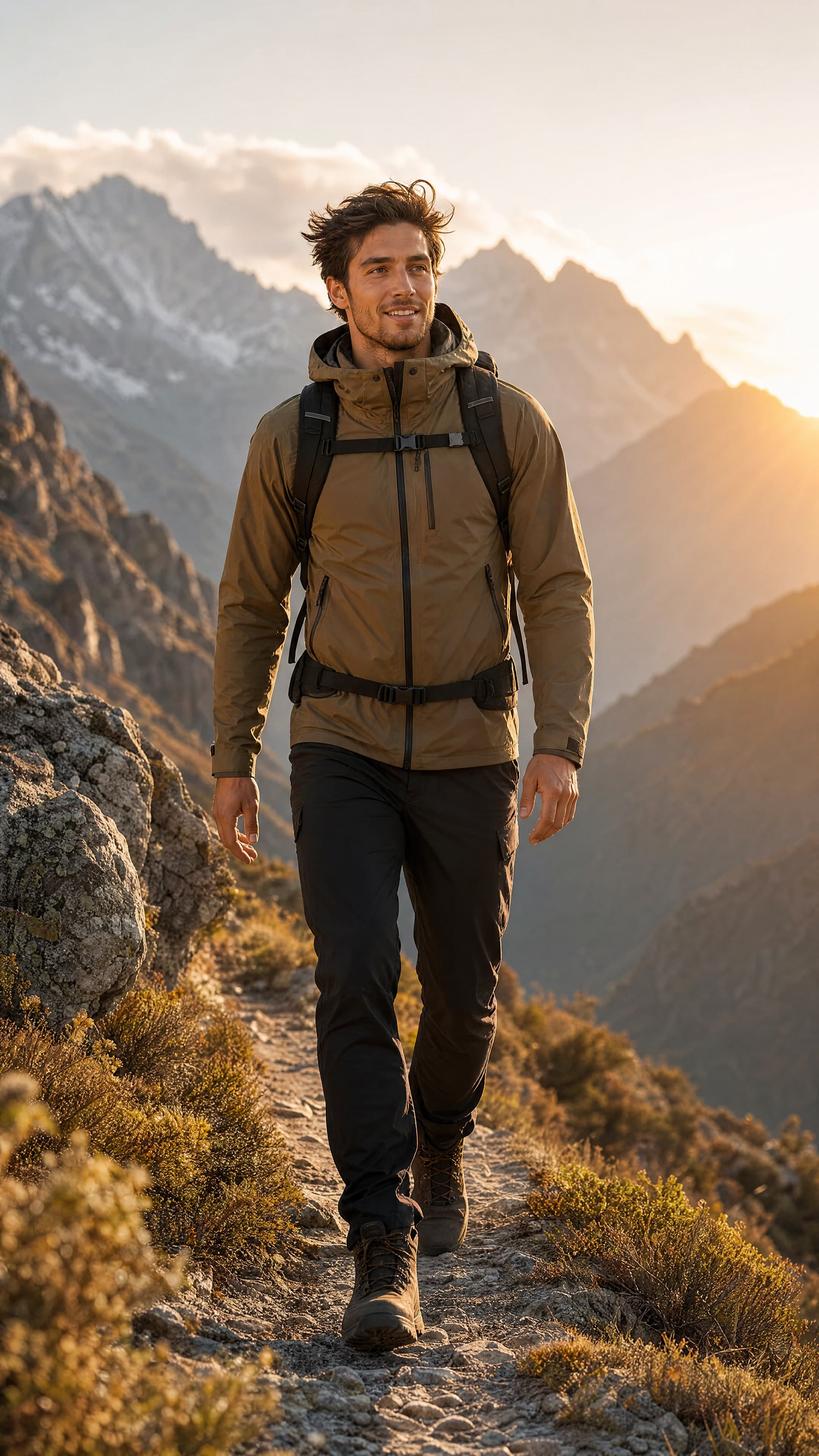 Kai — Athletic, kinetic, outdoor.
